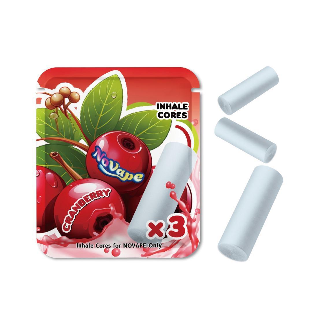 NOVAPE - Flavor Filters Inhale Core - Cranberry - 1 x 3Pcs