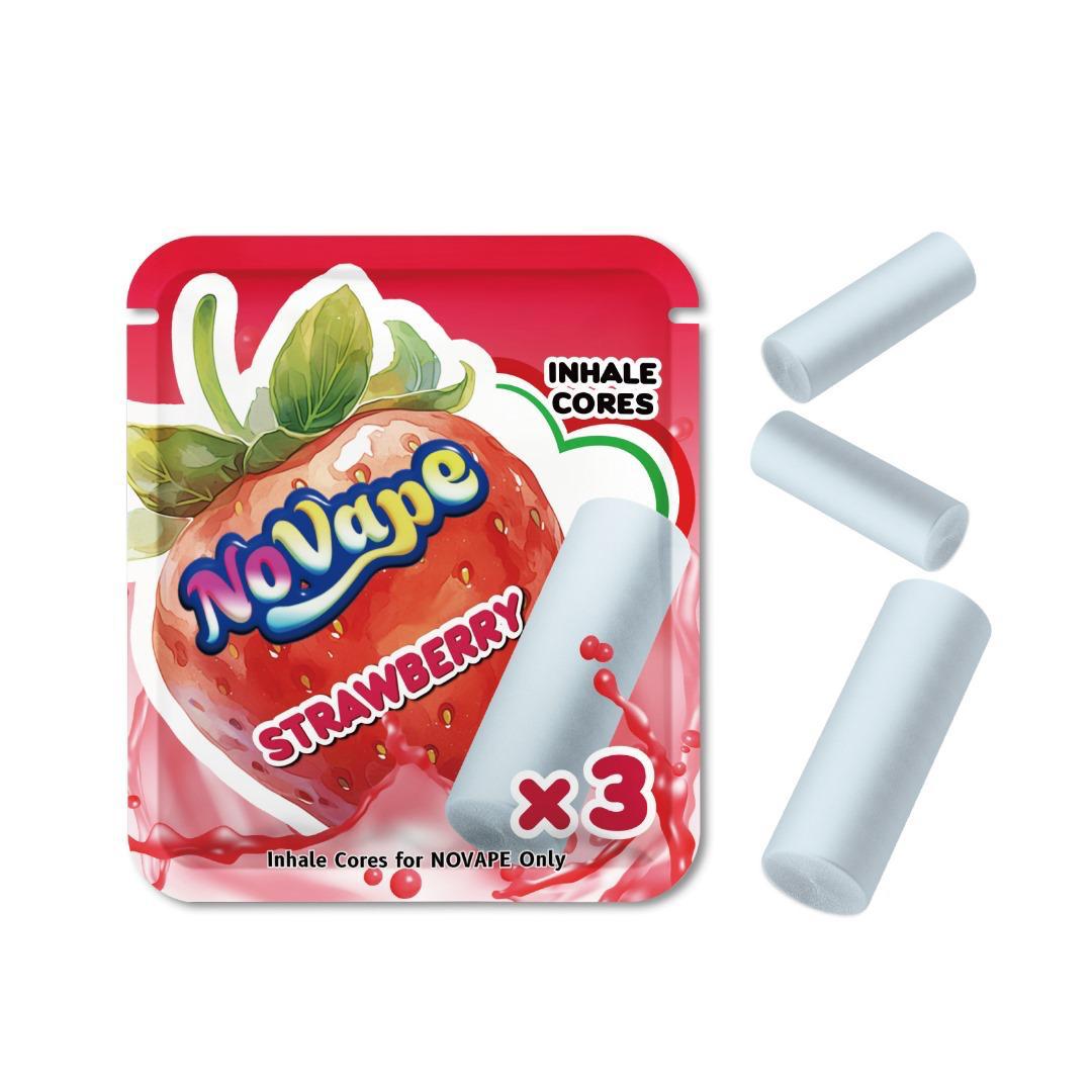 NOVAPE - Flavor Filters Inhale Core - Strawberry - 1 x 3Pcs