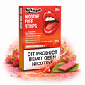 NOVAPE - Nicotine FREE Strips - Strawberry - 1 x 20Pcs