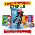 NOVAPE DEVICE BLACK + 2 STRIPS STARTER SET AKTIE