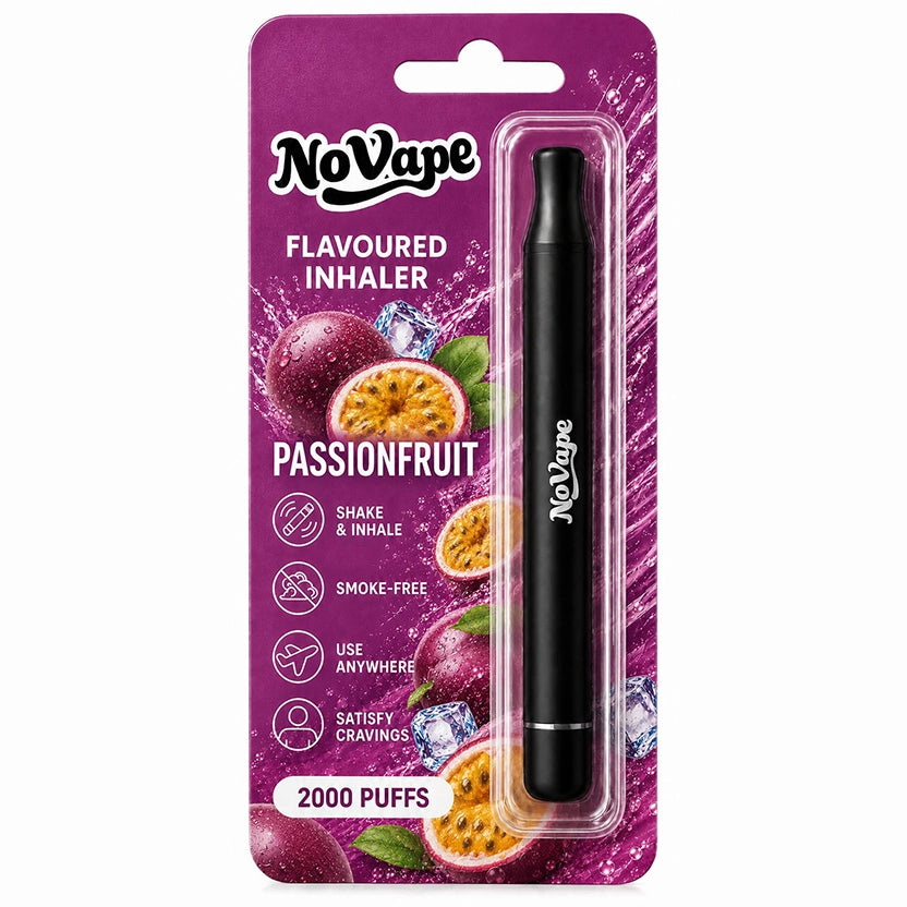 NOVAPE FLAVOR INHALER - PASSIONFRUIT - 2000 PUFFS