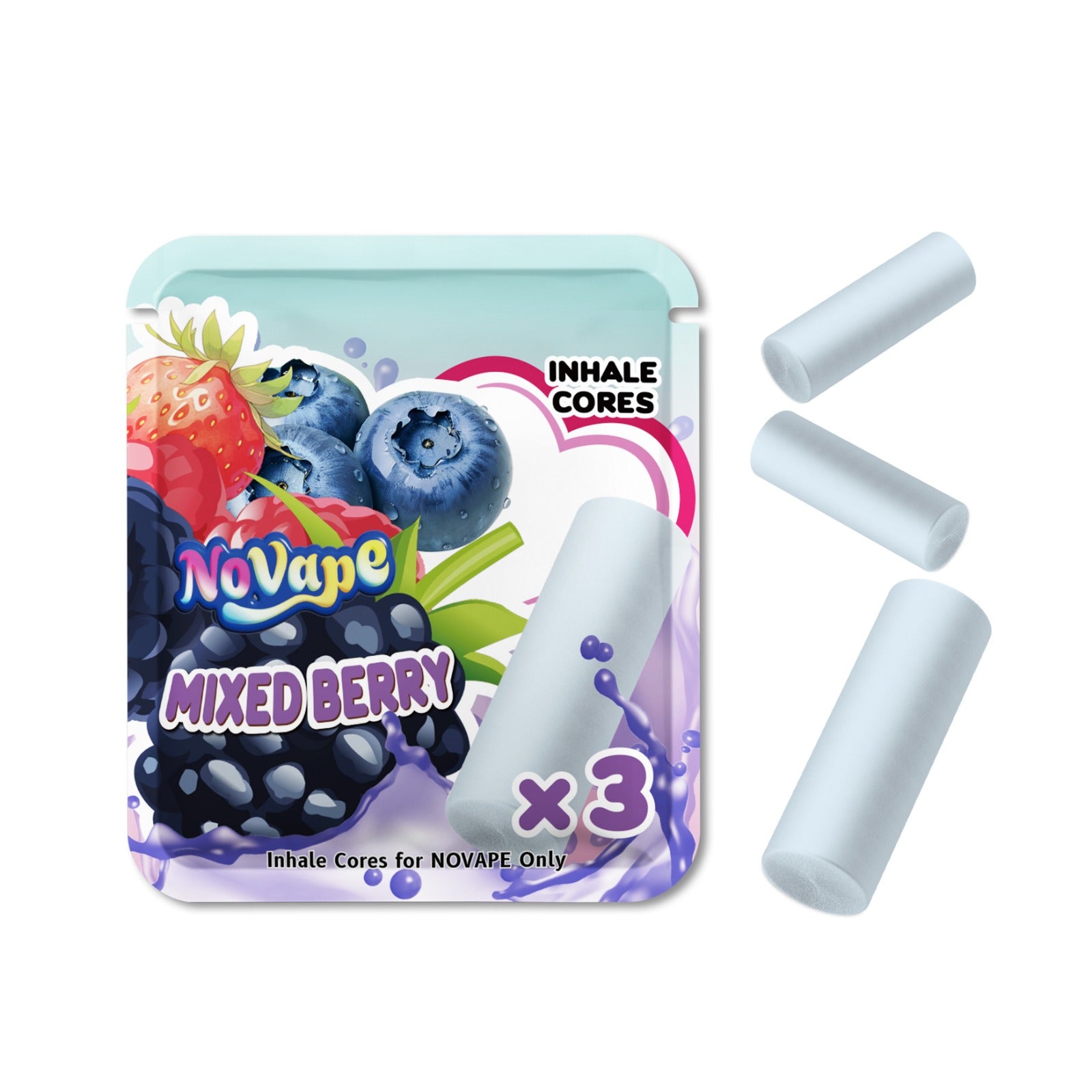 NOVAPE Flavor Filters - Mixed Berry - 3Pcs