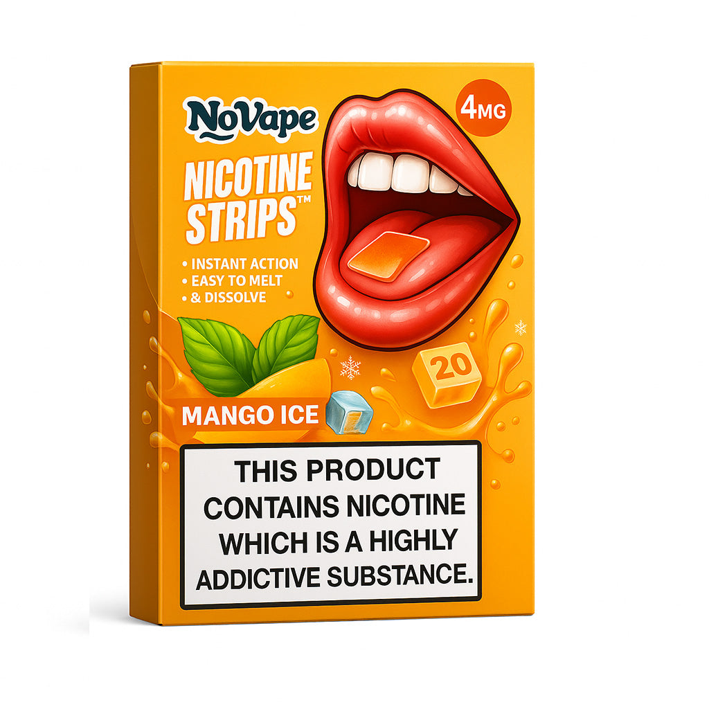 NOVAPE - Nicotine Strips - Mango Ice - 1 x 20Pcs